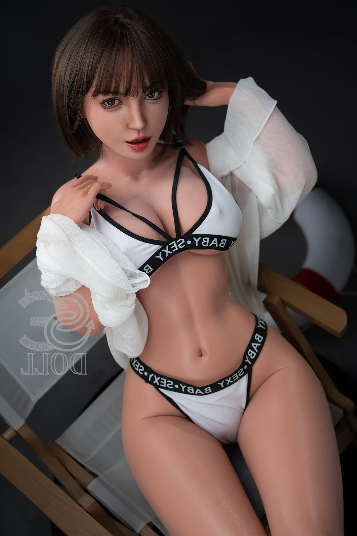 161cm/5ft3 E-cup Full Silicone Sex Doll SES060 Head#121SC - Winola.F