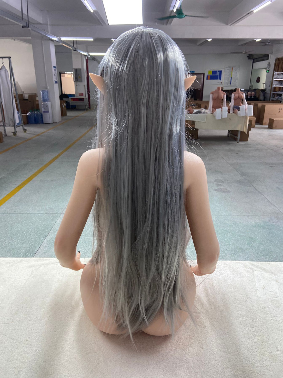 EU In Stock - 161cm/5ft3 E-cup Full Silicone Sex Doll - SES063 Head#22 Torso