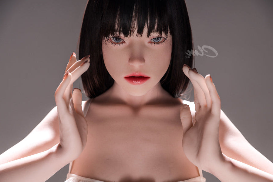 ❤️CLM Ultra❤️ 157cm/5ft2 D-Cup Full Silicone Movable Jaw Sex Doll SiQ1 Torso Climax