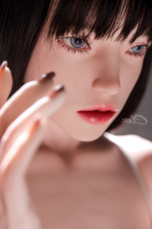 ❤️CLM Ultra❤️ 157cm/5ft2 D-Cup Full Silicone Movable Jaw Sex Doll SiQ1 Torso Climax