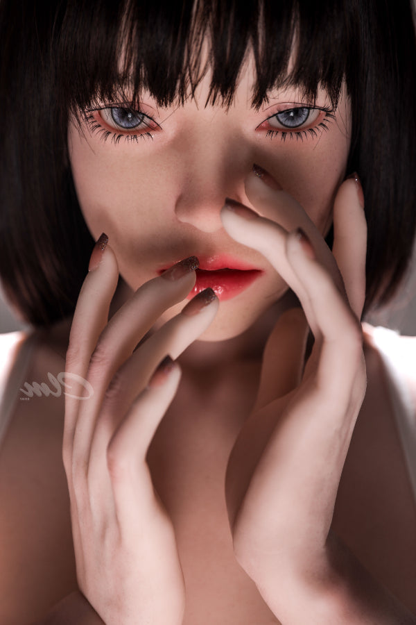 ❤️CLM Ultra❤️ 157cm/5ft2 D-Cup Full Silicone Movable Jaw Sex Doll SiQ1 Torso Climax