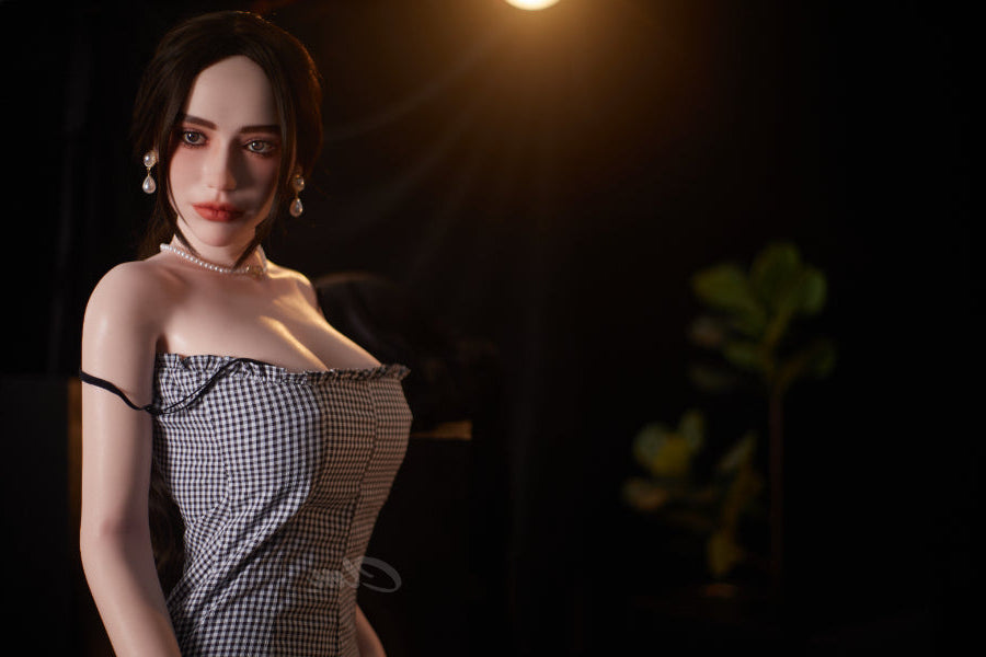 ❤️CLM Ultra❤️ 163cm/5ft4 Silicone Sex Doll SiT163 - Tiffany(Cinnamon) Torso Climax