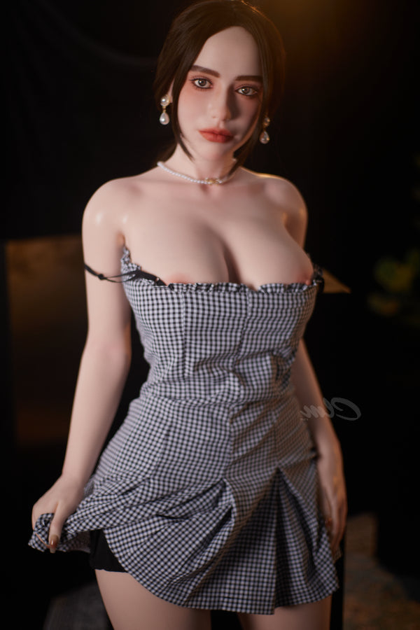 ❤️CLM Ultra❤️ 163cm/5ft4 Silicone Sex Doll SiT163 - Tiffany(Cinnamon) Torso Climax