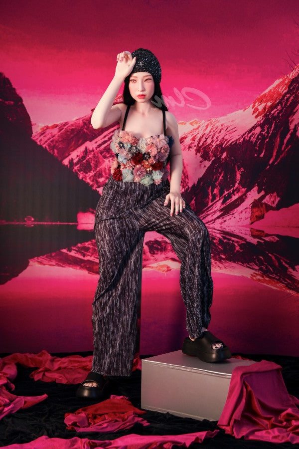 ❤️CLM Ultra❤️ 160cm/5ft3 Silicone Sex Doll SiW160 - Janice(Cinnamon) Climax