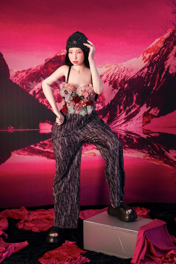 ❤️CLM Ultra❤️ 160cm/5ft3 Silicone Sex Doll SiW160 - Janice(Cinnamon) Climax