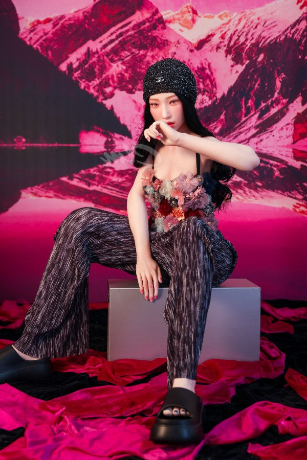 ❤️CLM Ultra❤️ 160cm/5ft3 Silicone Sex Doll SiW160 - Janice(Cinnamon) Climax