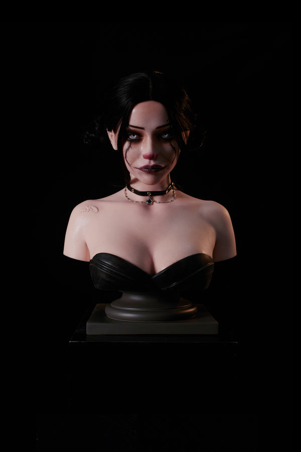 ❤️CLM Ultra❤️ Silicone Bust Sex Torso With Head - Climax Doll