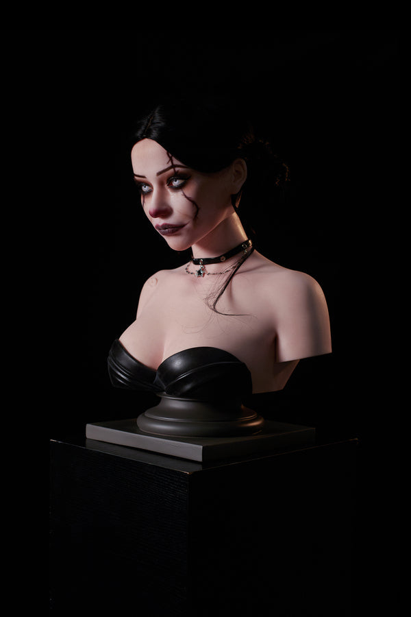 ❤️CLM Ultra❤️ Silicone Bust Sex Torso With Head - Climax Doll