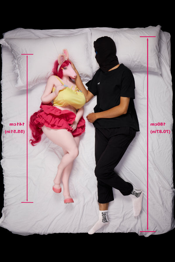 ⭐️clm Pro⭐️ Fd141cm 4ft8 G Cup Big Breast Silicone Head Movable Jaw Sex Doll Monie - Torso Climax