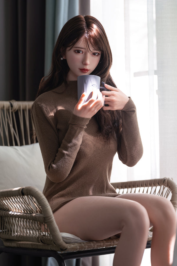 168cm/5ft6 F-Cup Silicone Head Sex Doll - Una TOP-CYDOLL