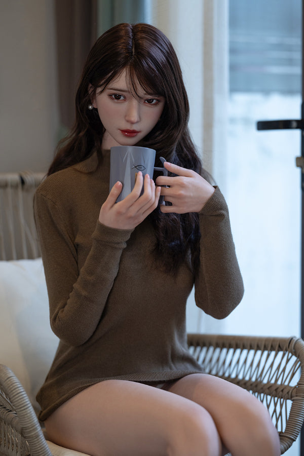 168cm/5ft6 F-Cup Silicone Head Sex Doll - Una TOP-CYDOLL