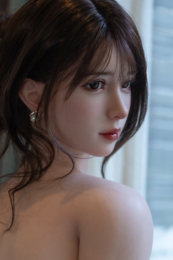 168cm/5ft6 F-Cup Silicone Head Sex Doll - Una TOP-CYDOLL