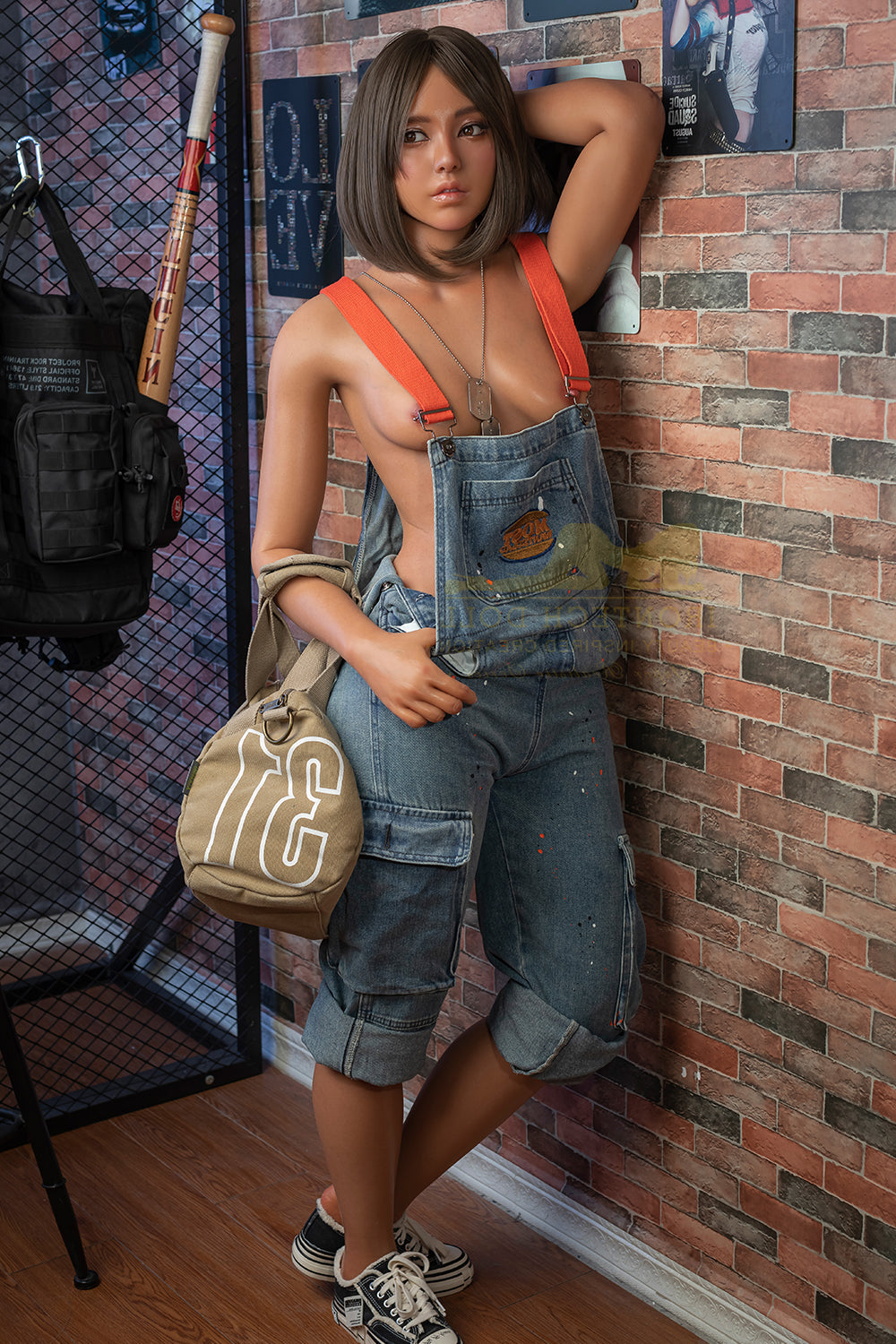 Us In Stock 162cm 5ft4 A Cup Small Tits Silicone Love Doll With S40 Head Eileen - A-cup Torso Irontech