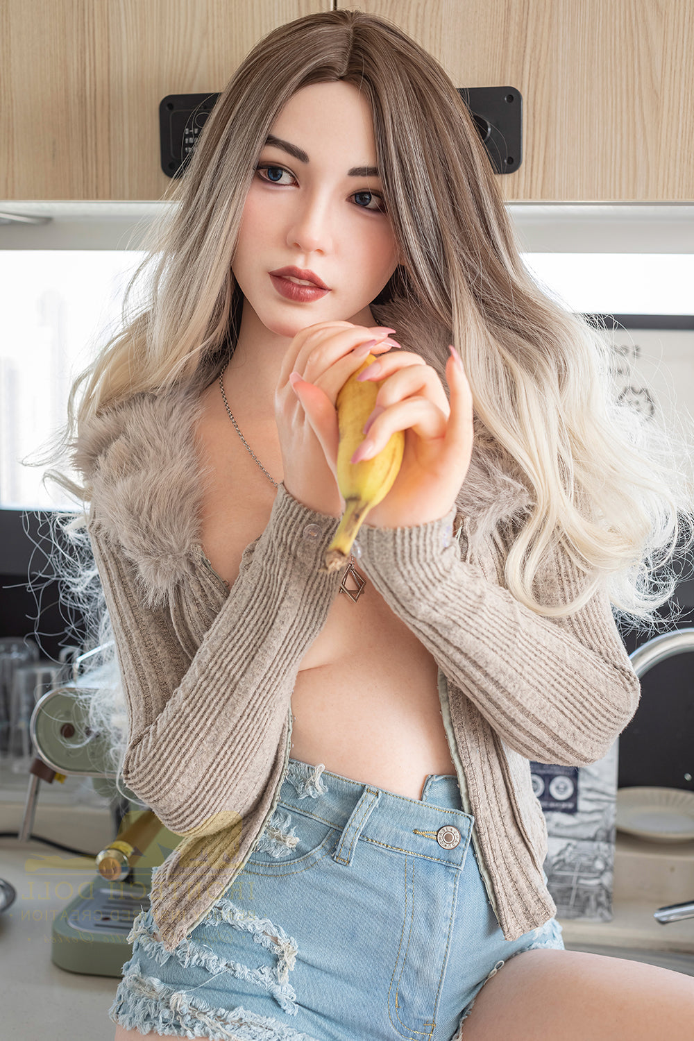 162cm/5ft4 A-Cup Small Tits Silicone Love Doll - S42 Lexi Irontech