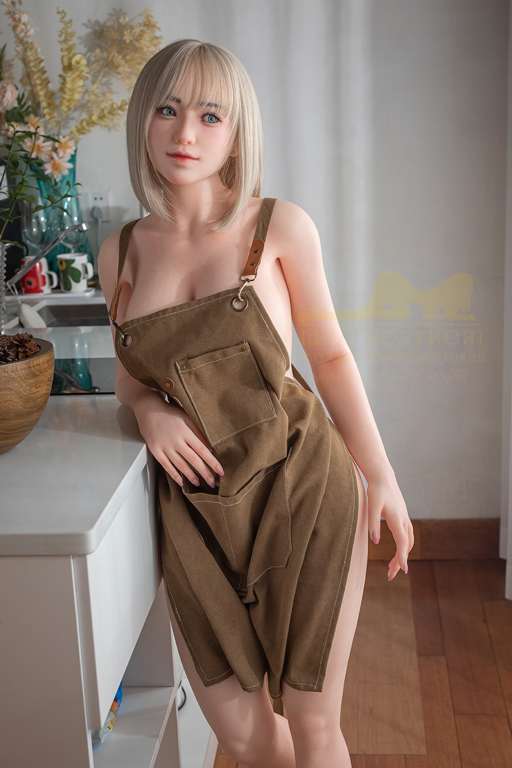 159cm/5ft3 G-cup Bubble Butt Huge Boobs Silicone Sex Doll – S43 Sylvia Torso Irontech