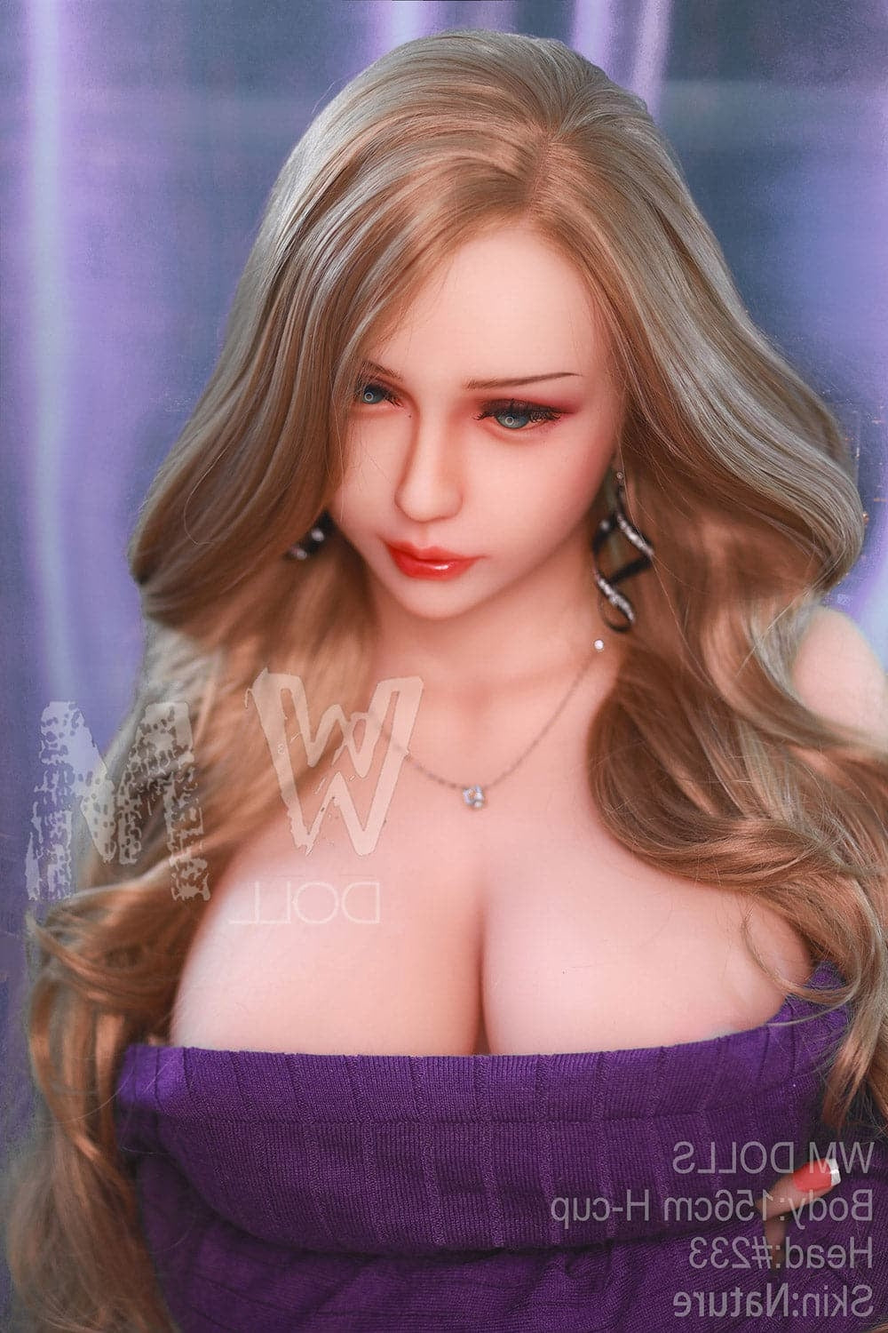 US In Stock-156cm/5ft1 H-Cup Most Realistic Big Booty S-TPE Sex Doll w Torso WM