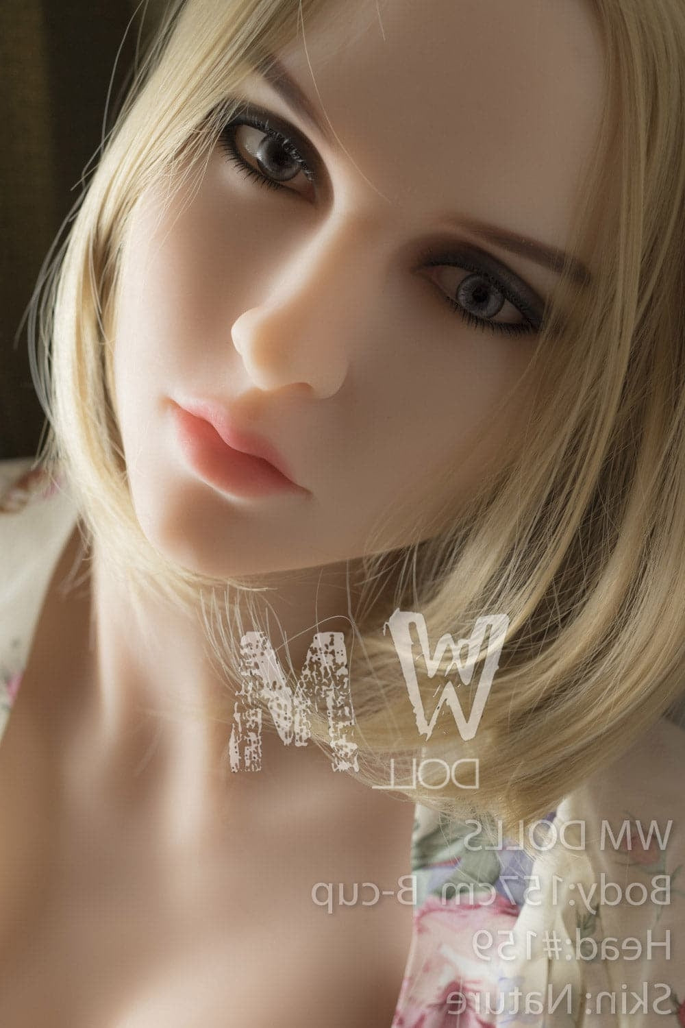 US In Stock-157cm/5ft2 B-Cup Blonde Sweet STPE Sex Doll with #159 Head Torso WM