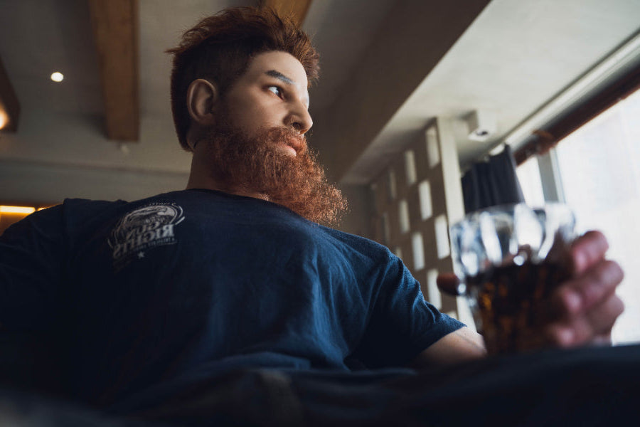 180cm/5ft10 Realistic Male Silicone Sex Doll - Draven Realing