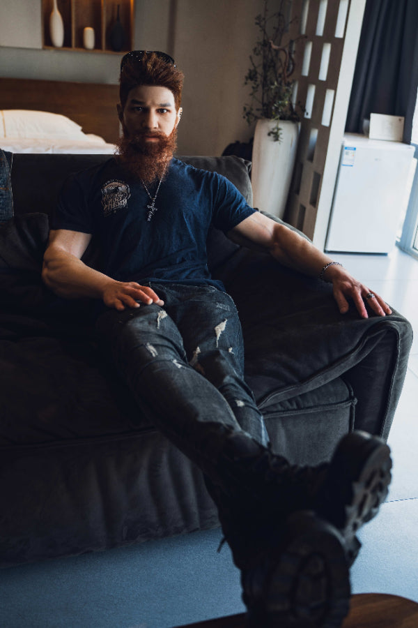 180cm/5ft10 Realistic Male Silicone Sex Doll - Draven Realing