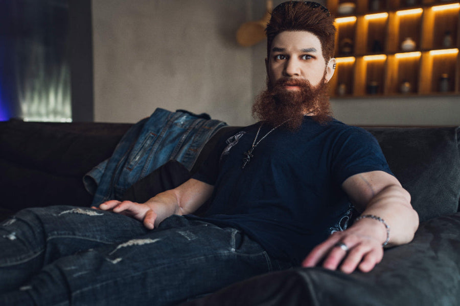 180cm/5ft10 Realistic Male Silicone Sex Doll - Draven Realing