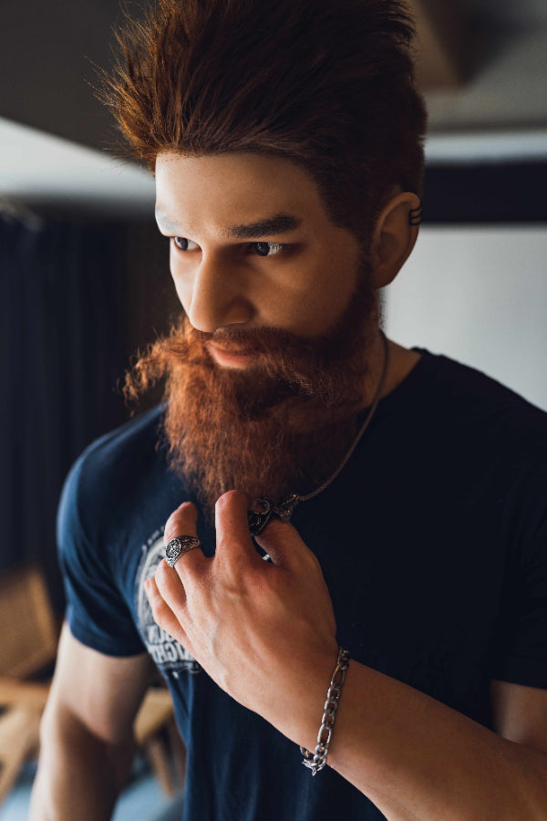 180cm/5ft10 Realistic Male Silicone Sex Doll - Draven Realing