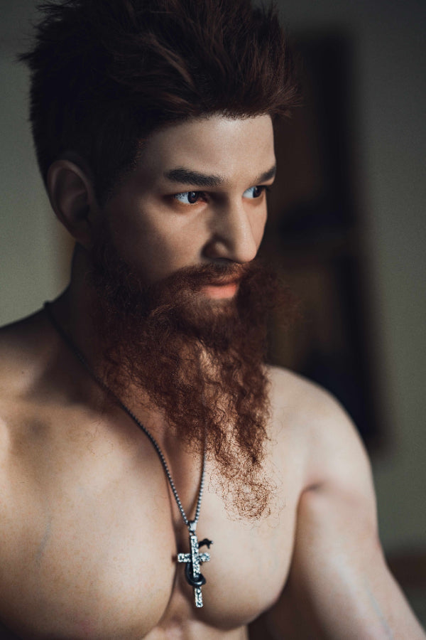 180cm/5ft10 Realistic Male Silicone Sex Doll - Draven Realing