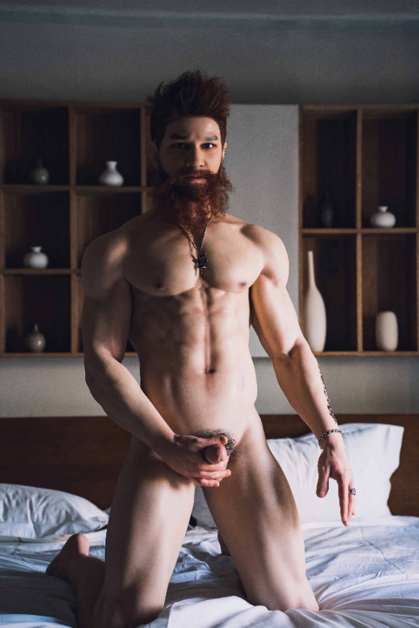 180cm/5ft10 Realistic Male Silicone Sex Doll - Draven Realing