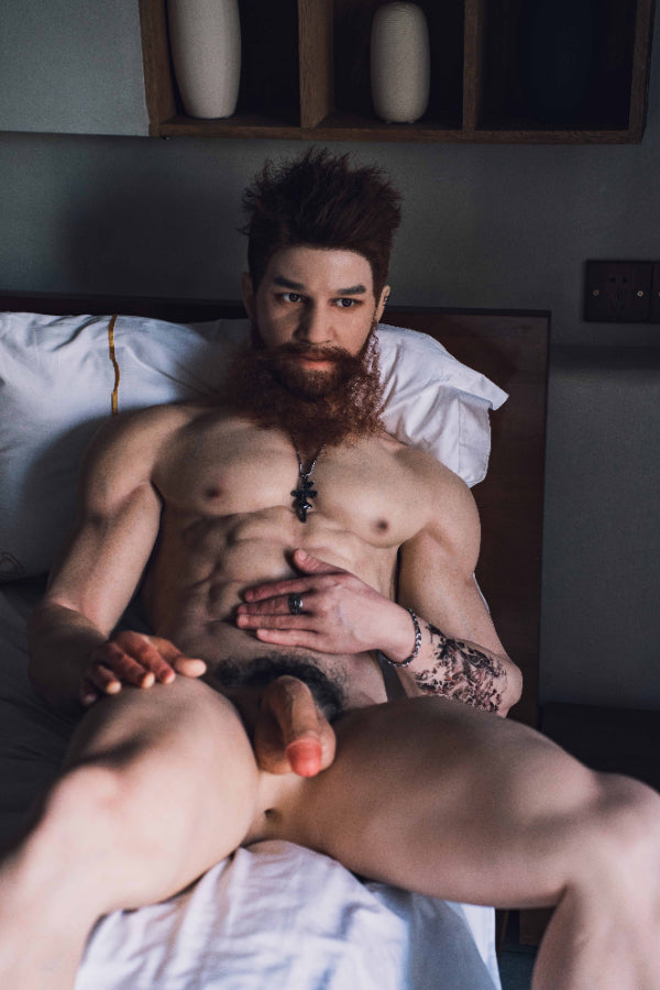 180cm/5ft10 Realistic Male Silicone Sex Doll - Draven Realing