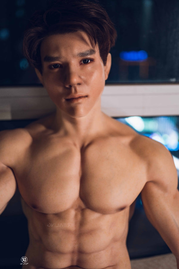 180cm/5ft10 Realistic Male Silicone Sex Doll - Maverick Realing