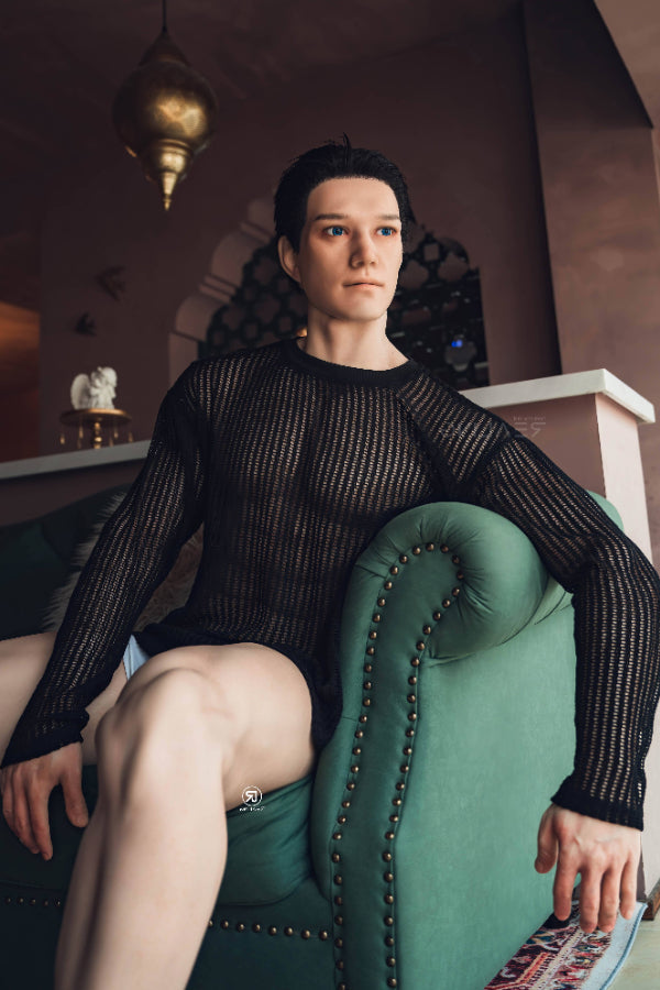 175cm/5ft9 Silicone Head Male Sex Doll - Robin Realing