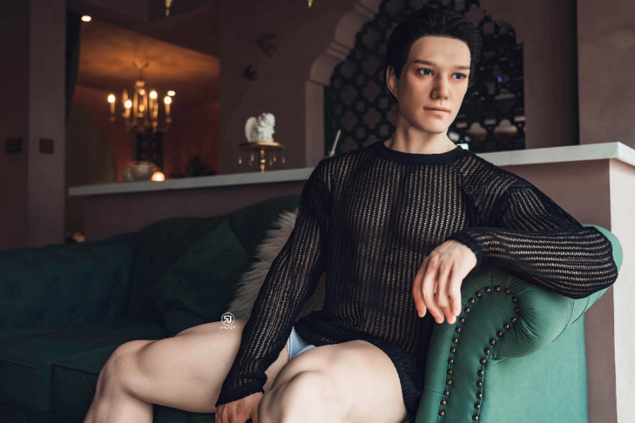 175cm/5ft9 Silicone Head Male Sex Doll - Robin Realing