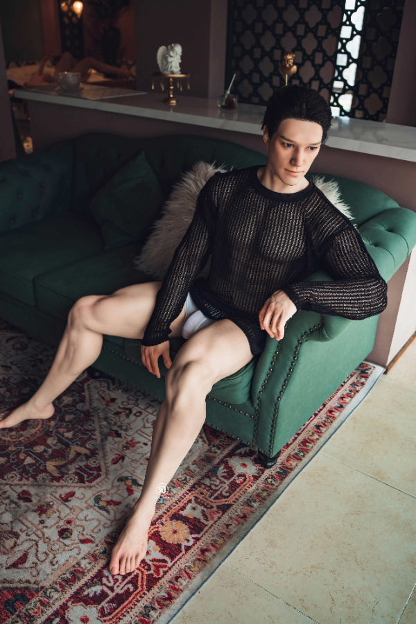 175cm/5ft9 Silicone Head Male Sex Doll - Robin Realing