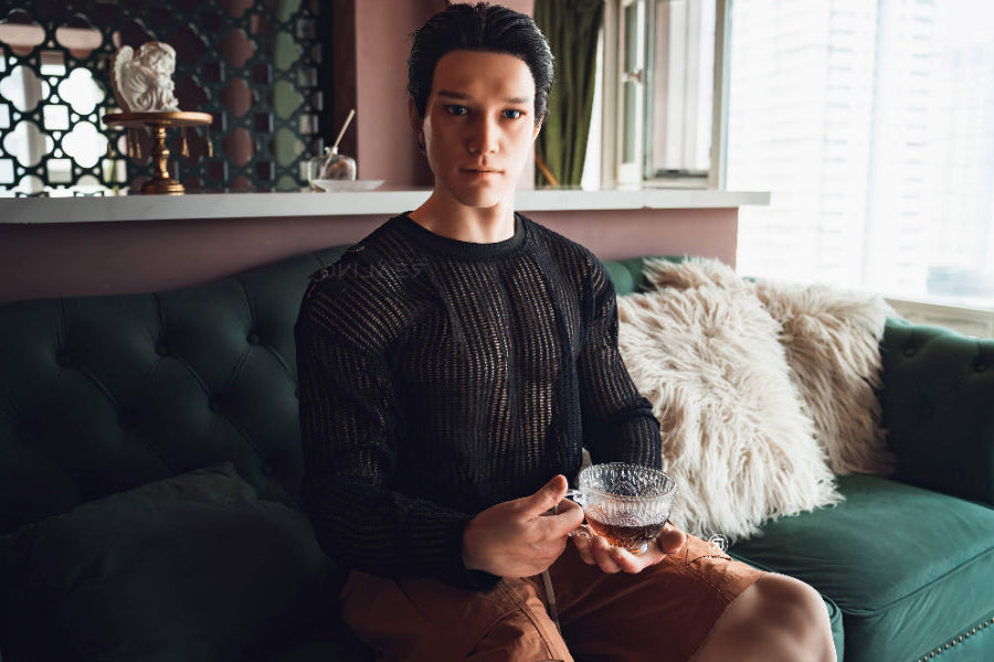 175cm/5ft9 Silicone Head Male Sex Doll - Robin Realing