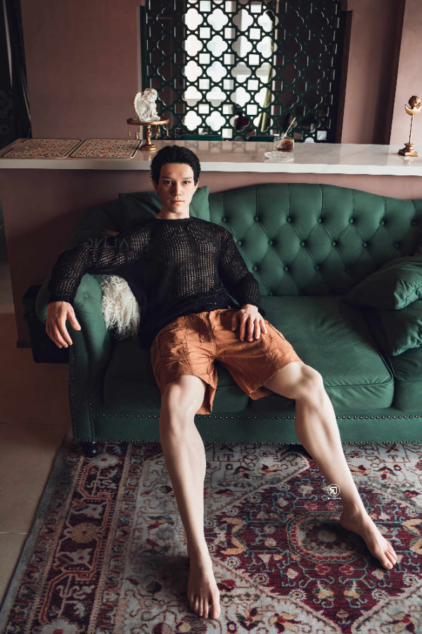 175cm/5ft9 Silicone Head Male Sex Doll - Robin Realing