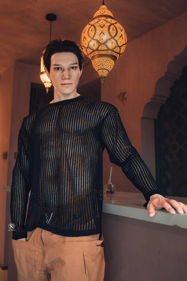 175cm/5ft9 Silicone Head Male Sex Doll - Robin Realing