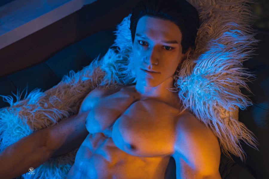 175cm/5ft9 Silicone Head Male Sex Doll - Robin Realing