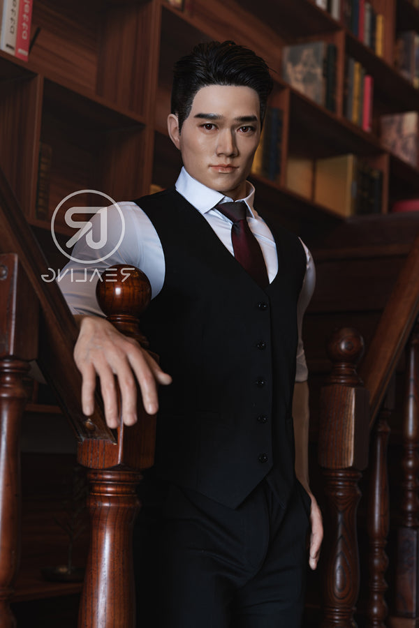 180cm/5ft10 Realistic Male Silicone Sex Doll - Bernardo Realing