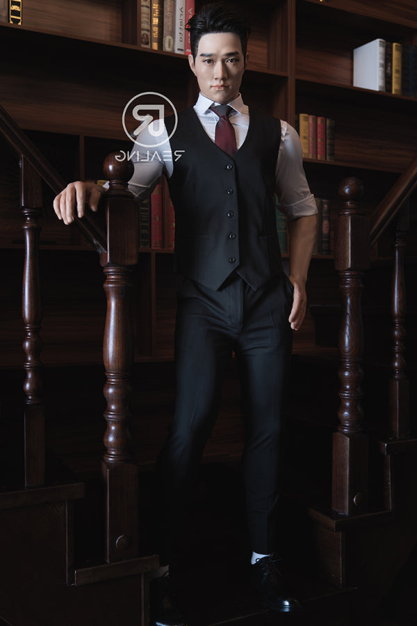 180cm/5ft10 Realistic Male Silicone Sex Doll - Bernardo Realing