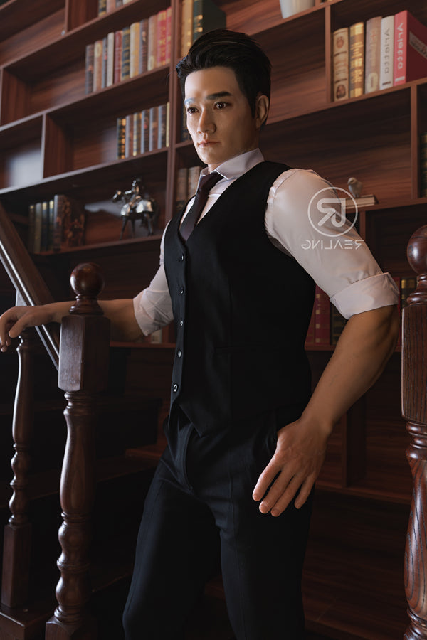 180cm/5ft10 Realistic Male Silicone Sex Doll - Bernardo Realing