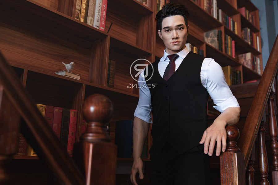 180cm/5ft10 Realistic Male Silicone Sex Doll - Bernardo Realing