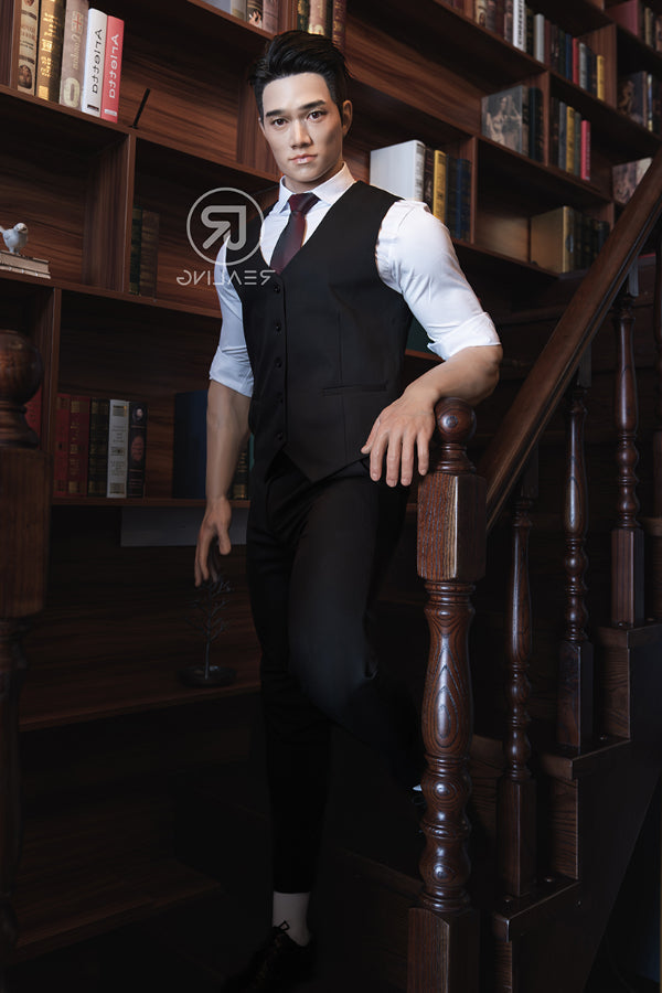 180cm/5ft10 Realistic Male Silicone Sex Doll - Bernardo Realing