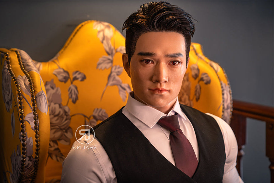 180cm/5ft10 Realistic Male Silicone Sex Doll - Bernardo Realing