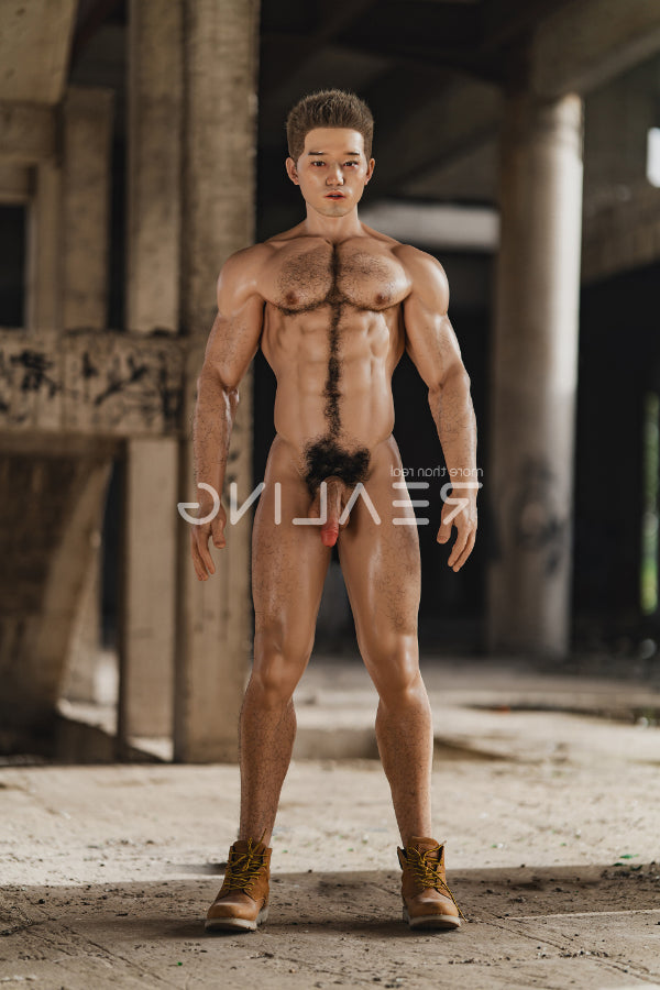 180cm/5ft10 Realistic Male Silicone Sex Doll - Zane Realing