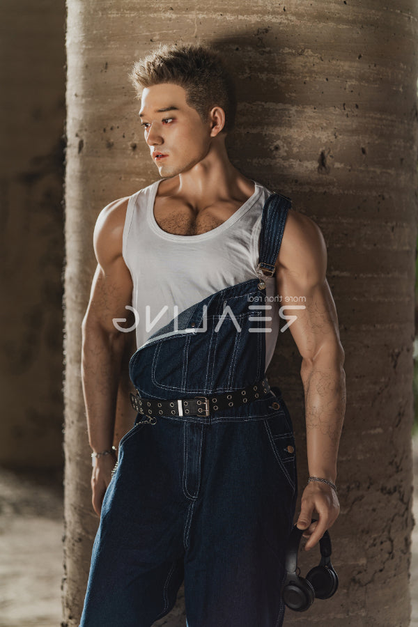 180cm/5ft10 Realistic Male Silicone Sex Doll - Zane Realing