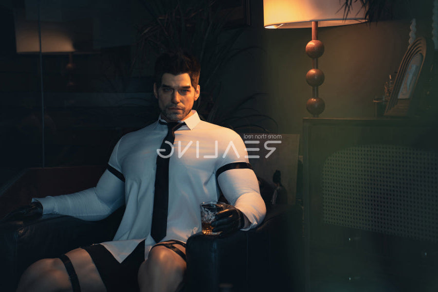 183cm/6ft Realistic Male Silicone Sex Doll - Selby Realing