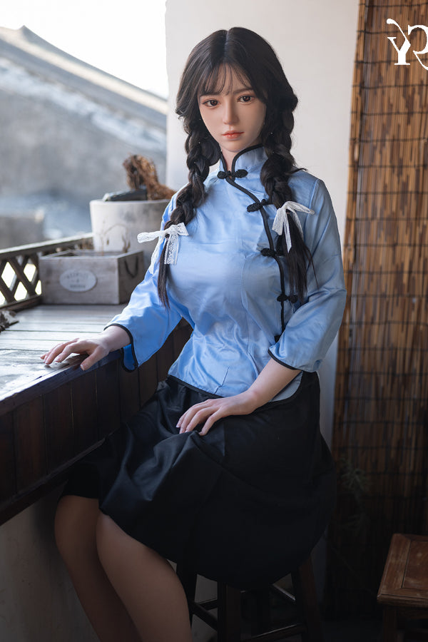 167cm/5ft6 D-Cup Silicone Head Asian Sex Doll - Wan Song TOP-CYDOLL