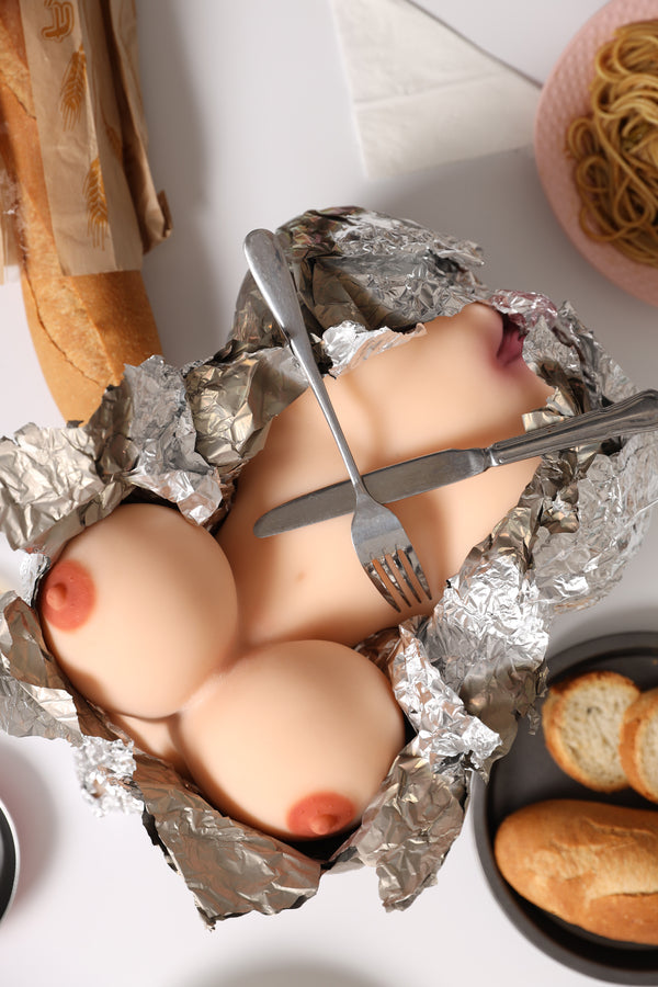 🔹CLM Classic🔹35cm/1ft2 X Mini Cinnamon TPE Torso Sex Toys - Climax Doll