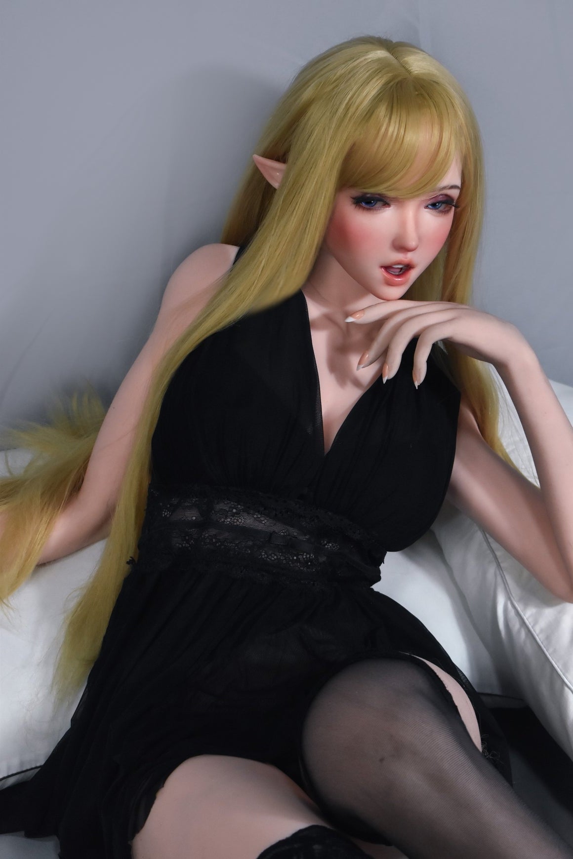 150cm/4ft11 ELF Anime Silicone Sex Doll - Shina Tomoyo ElsaBabe