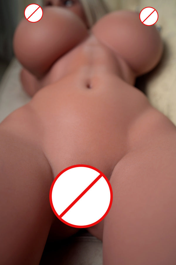 Best Value Torso Sex Doll Us In Stock 108cm 3 6 J Cup Full Silicone Tan Skin Head Zxe203_1 - Zelex