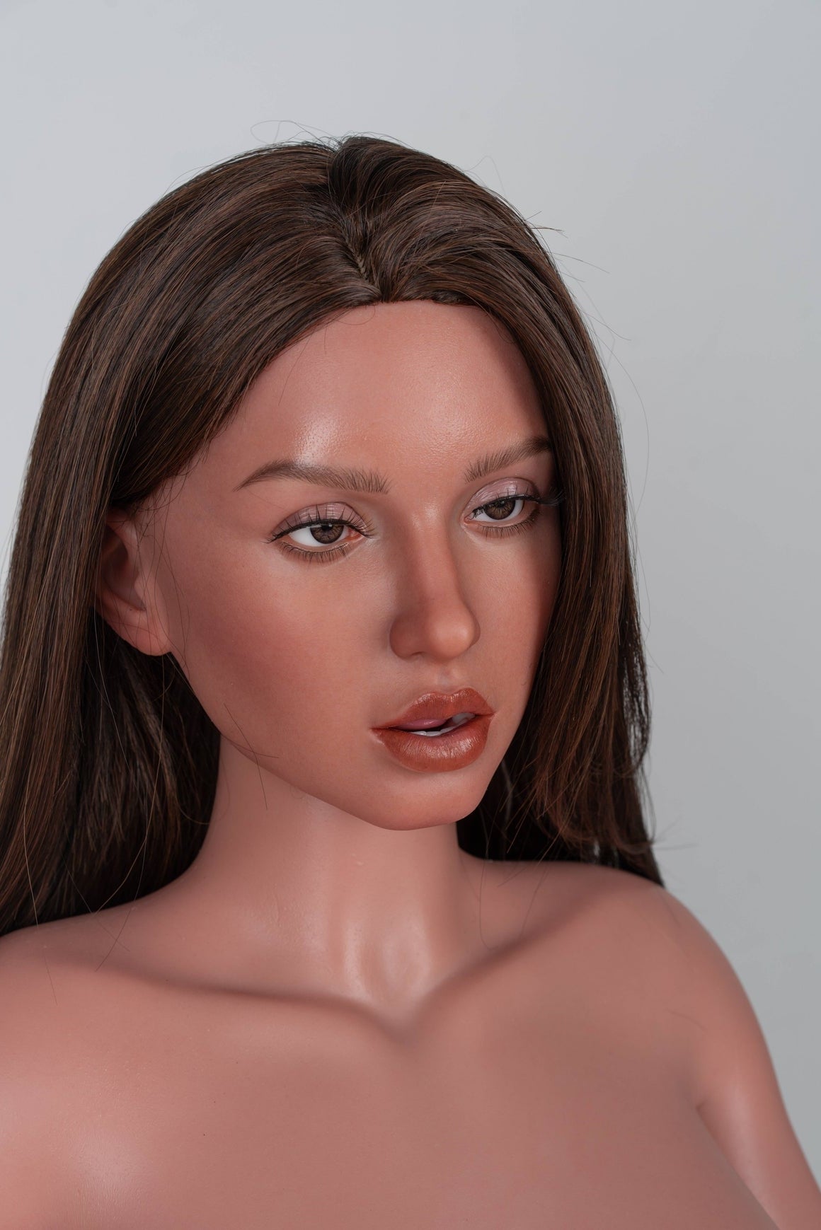 『Best Value Sex Doll $1500-$2500』US In Stock - 160cm (5’3”), J-Cup, Full Silicone, Tan Skin, Head ZXE218_1 SLE 2.0 Big Booty Sex Doll Zelex